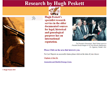 Tablet Screenshot of hughpeskett.co.uk